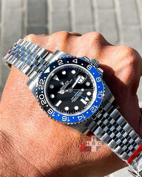 rolex gmt master ii aka batman